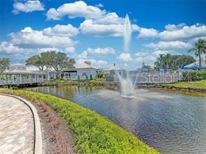 view of water feature