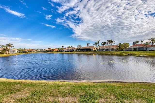 property view of water