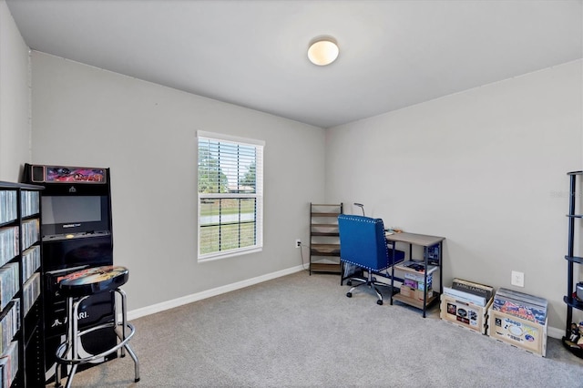 office featuring carpet floors