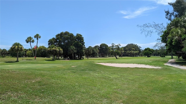 view of home's community featuring a lawn