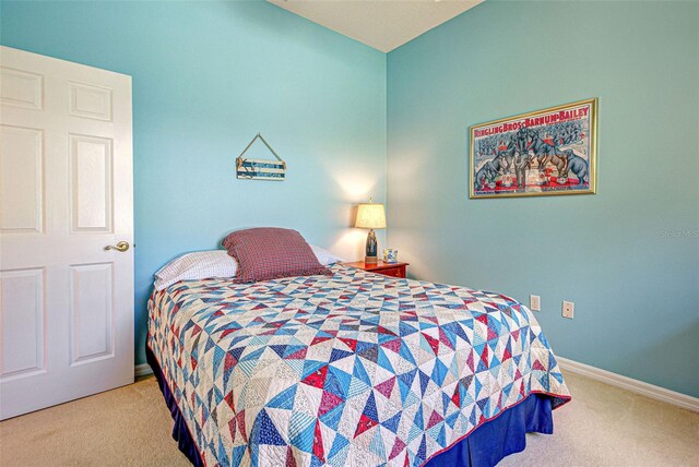 408 Otter Creek Dr, Venice, FL 34292 - bedroom with carpet and baseboards