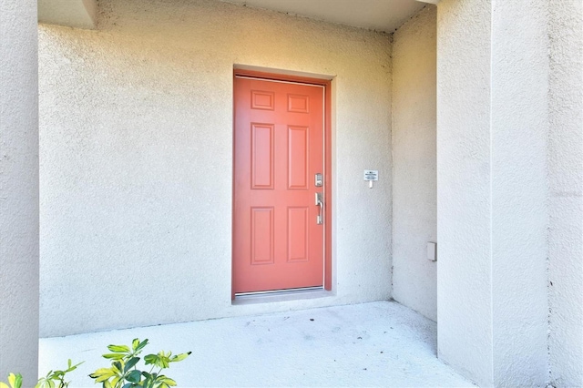 view of property entrance