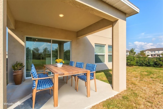 view of patio