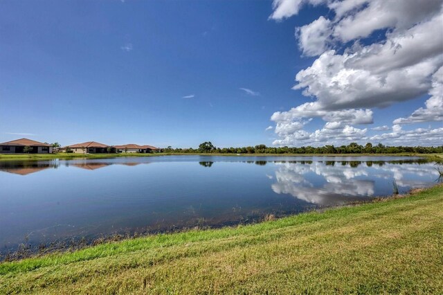 property view of water