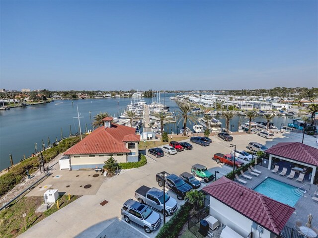 501 Tamiami Trl N Unit 502, Venice, FL 34285 - birds eye view of property with a water view