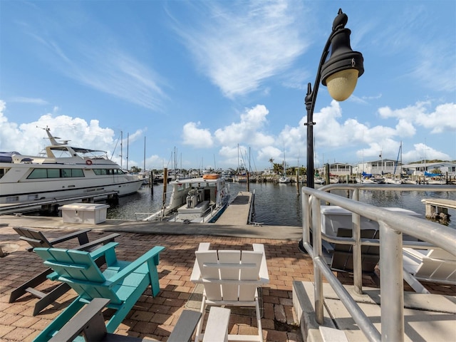 501 Tamiami Trl N Unit 502, Venice, FL 34285 - view of dock featuring a water view