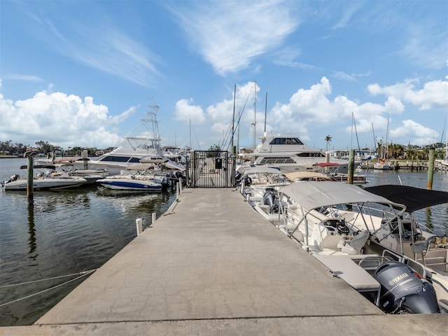 501 Tamiami Trl N Unit 502, Venice, FL 34285 - view of dock with a water view