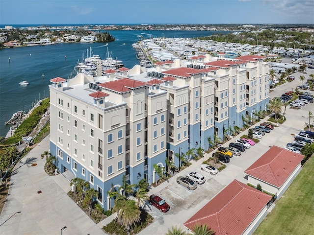 501 Tamiami Trl N Unit 502, Venice, FL 34285 - bird's eye view featuring a water view