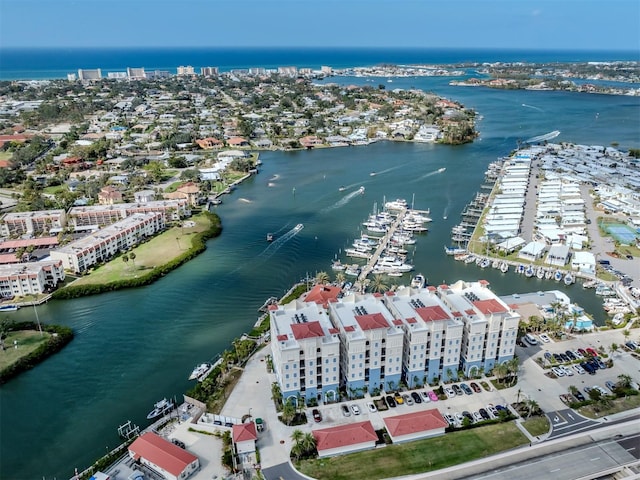501 Tamiami Trl N Unit 502, Venice, FL 34285 - birds eye view of property with a water view