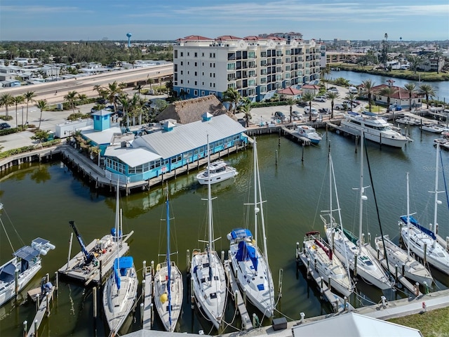 501 Tamiami Trl N Unit 502, Venice, FL 34285 - aerial view featuring a water view
