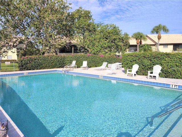 view of swimming pool