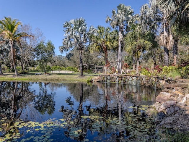 property view of water