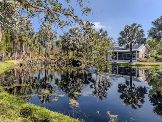 property view of water