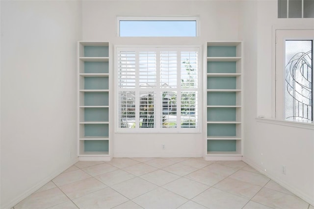 view of tiled empty room