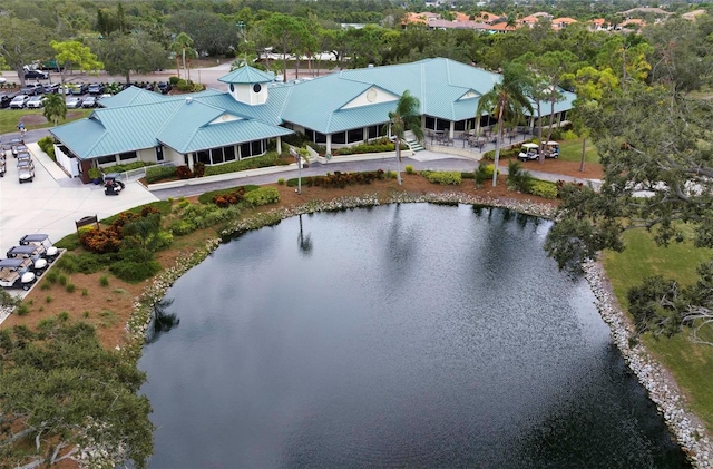 1915 Pebble Beach Ct, Venice, FL 34293 - bird's eye view of a large body of water