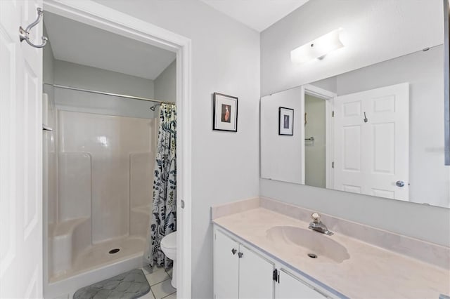 3300 Loveland Blvd Unit 1201, Punta Gorda, FL 33980 - full bathroom featuring toilet, a shower stall, and vanity