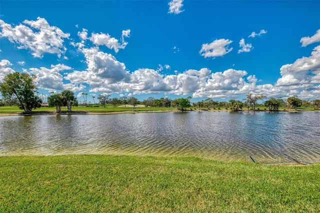 property view of water