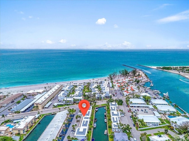902 Gibbs Rd Unit 181, Venice, FL 34285 - drone / aerial view of expansive beach