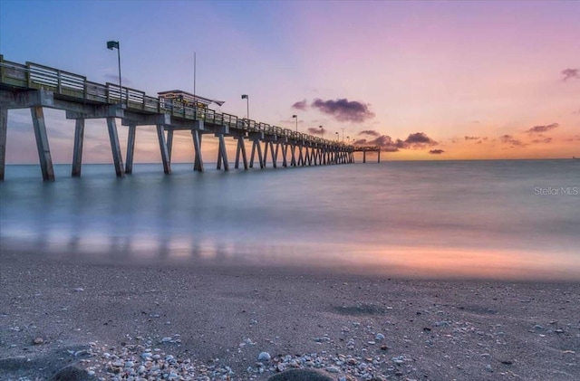 902 Gibbs Rd Unit 181, Venice, FL 34285 - dock with a water view and a pier