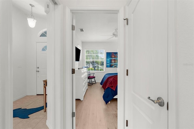 213 Venice Palms Blvd, Venice, FL 34292 - hall with light wood-style flooring