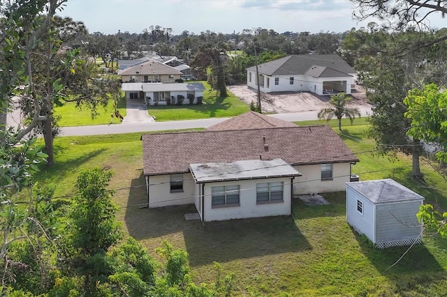 birds eye view of property featuring a residential view