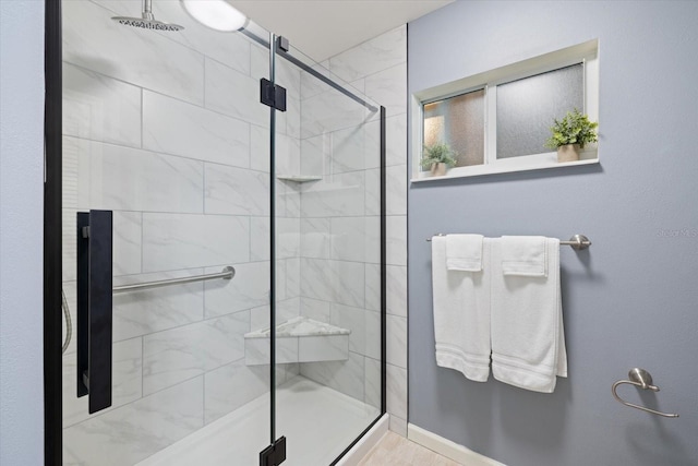 929 The Rialto, Venice, FL 34285 - full bathroom featuring a shower stall