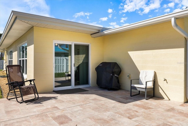 929 The Rialto, Venice, FL 34285 - view of patio / terrace with area for grilling