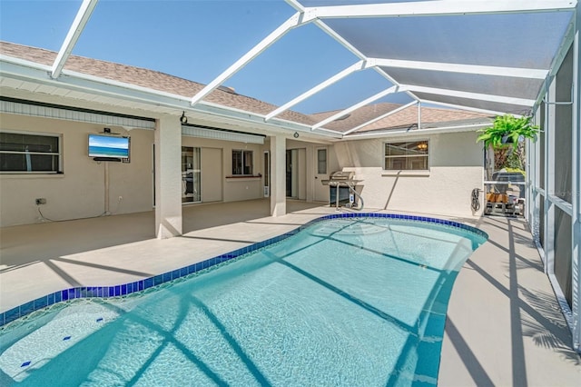 5875 Jackson, Venice, FL 34293 - pool with a patio and a lanai