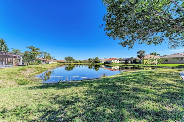 property view of water