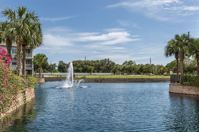 property view of water