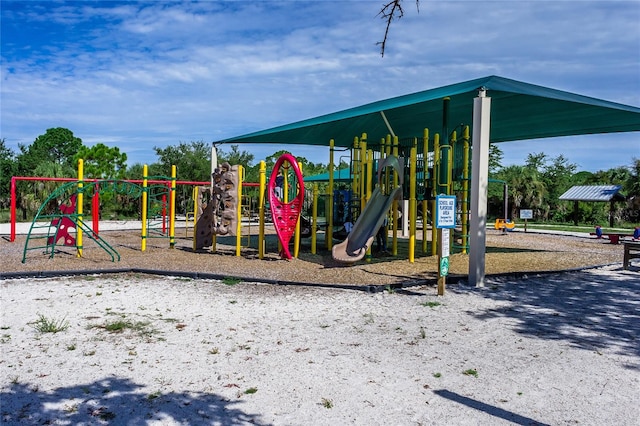 view of community playground