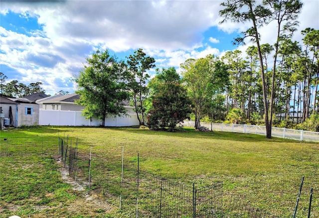 23495 Altman Ave, Punta Gorda, FL 33980 - view of yard featuring a fenced backyard
