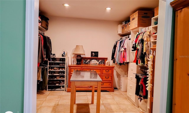 23495 Altman Ave, Punta Gorda, FL 33980 - walk in closet featuring light tile patterned flooring