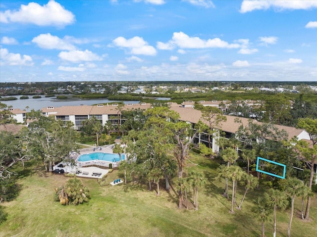 birds eye view of property featuring a residential view