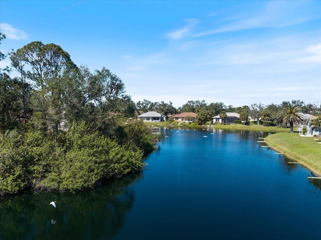 property view of water