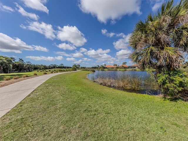 property view of water