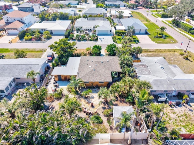 bird's eye view featuring a residential view