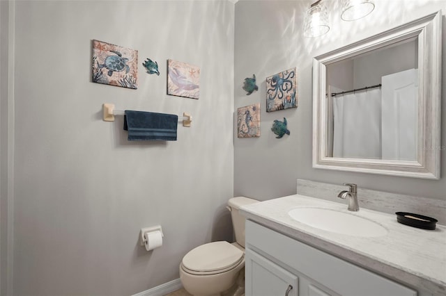 1050 Jonah Dr, North Port, FL 34289 - full bathroom with toilet and vanity