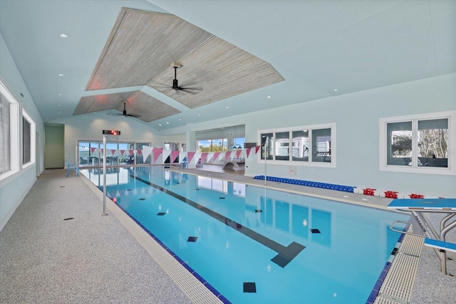 view of indoor pool