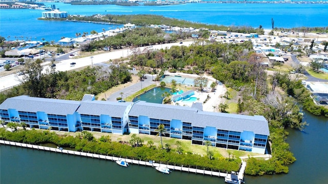 1401 S Mccall Rd Unit 106, Englewood, FL 34223 - aerial view of a large body of water