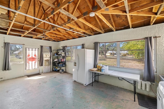 miscellaneous room featuring concrete floors