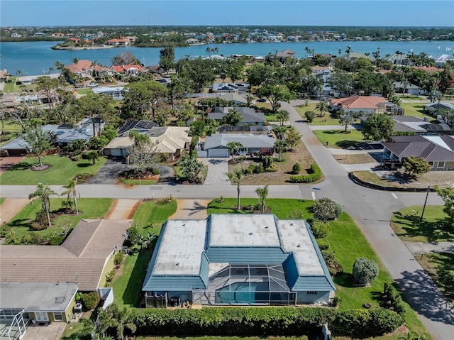 601 Apalachicola Rd, Venice, FL 34285 - aerial perspective of suburban area with a large body of water