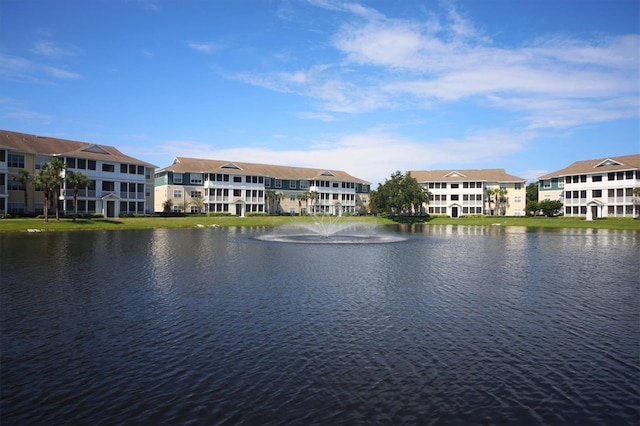 water view with a residential view