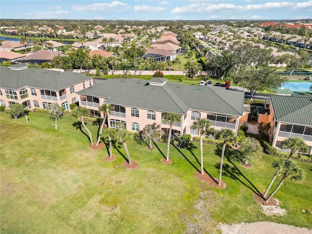 birds eye view of property featuring a residential view