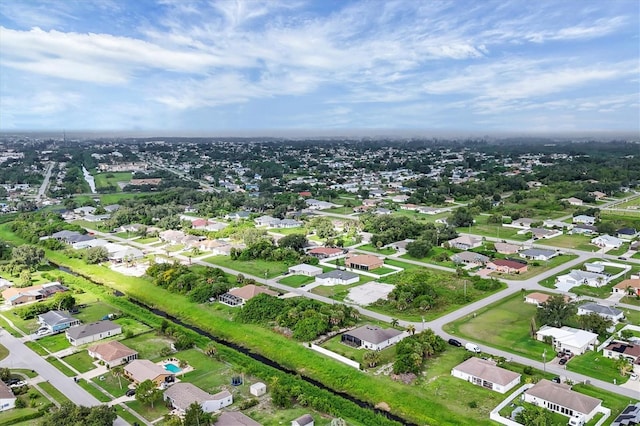 birds eye view of property featuring a residential view