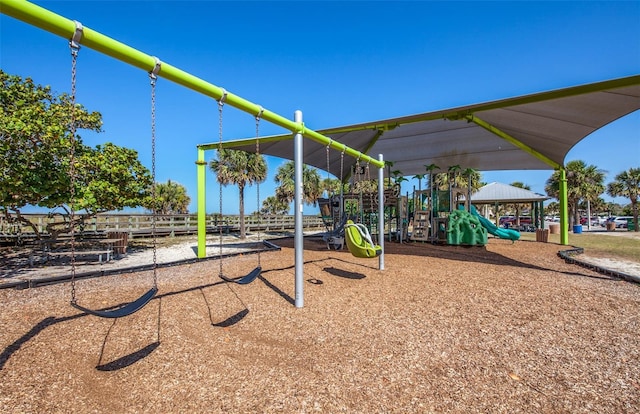 view of community playground