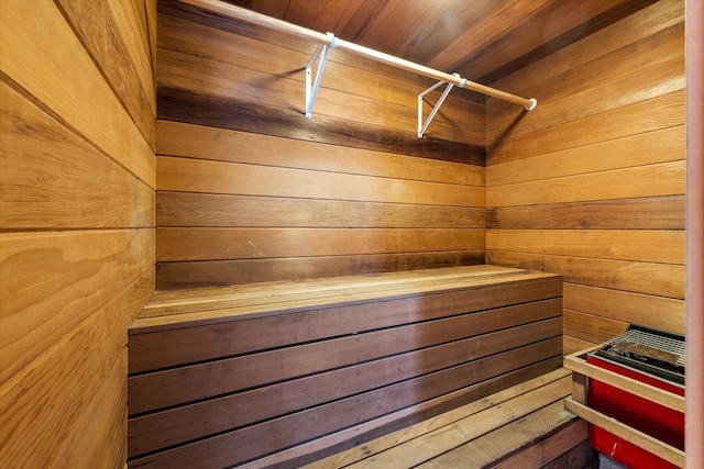 view of sauna / steam room