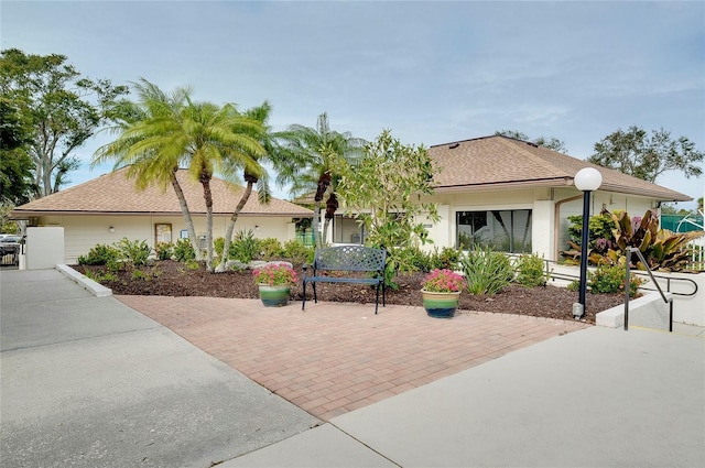 view of ranch-style house