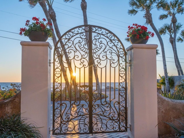 view of gate
