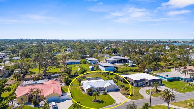 201 Cavallini Dr, Nokomis, FL 34275 - birds eye view of property featuring a water view